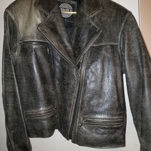 Leather jacket